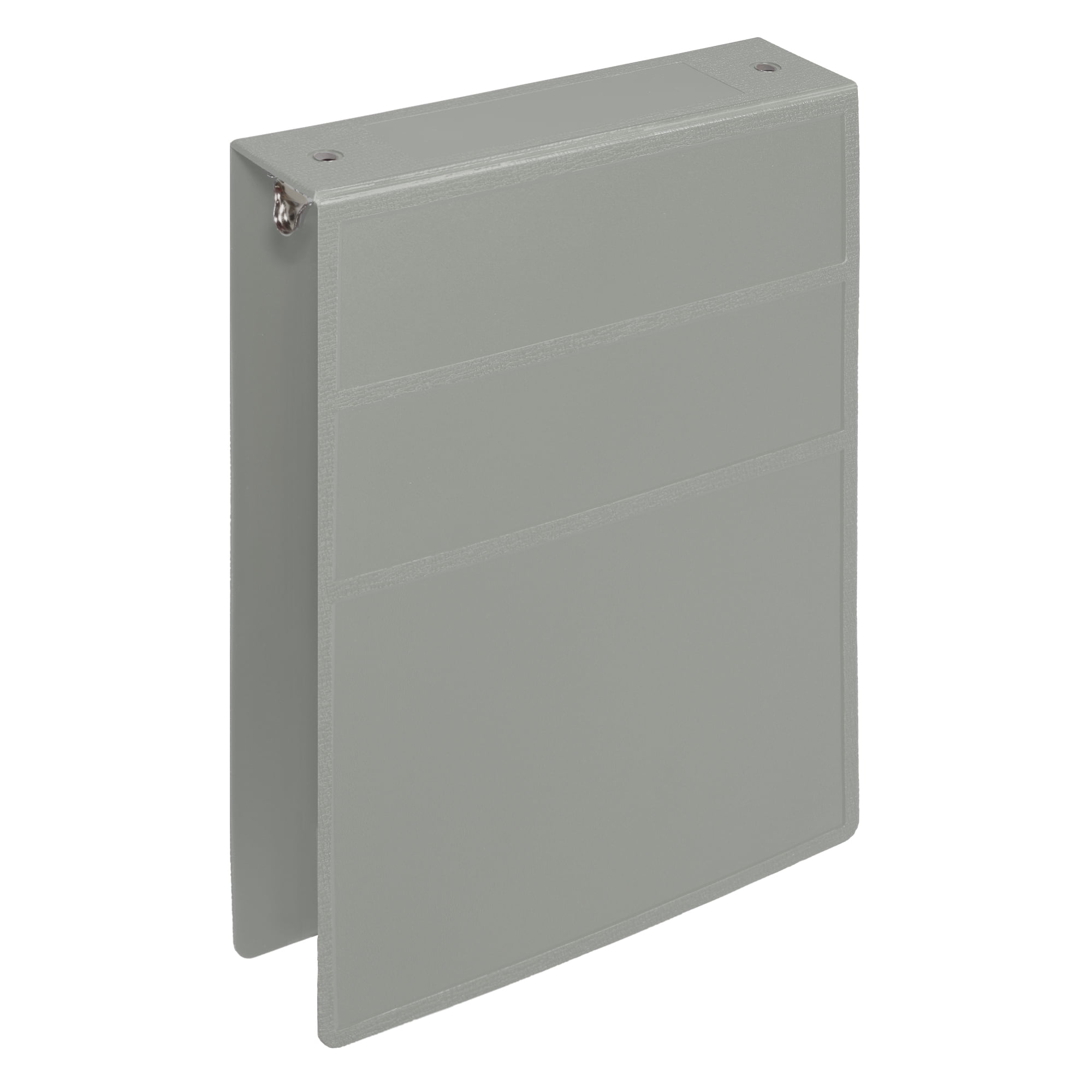 Carstens 2-Inch Heavy Duty 3-Ring Binder - Top Opening, Ash Gray