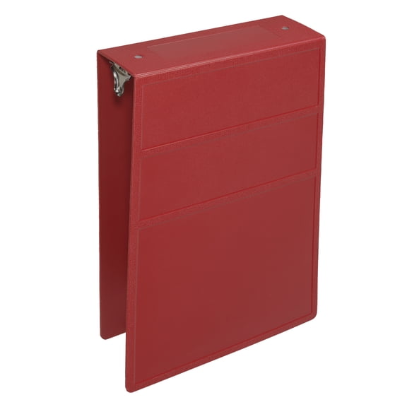 Carstens 3-Inch Heavy Duty 3-Ring Binder - Top Opening, Brick Red