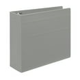 thumbnail image 1 of Carstens 4-Inch Heavy Duty 3-Ring Binder - Side Opening, Ash Gray, 1 of 5