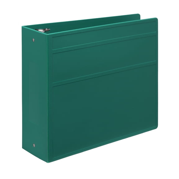 Carstens 4-Inch Heavy Duty 3-Ring Binder - Side Opening, Teal