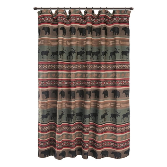 Carstens Inc. Backwoods Shower Curtain