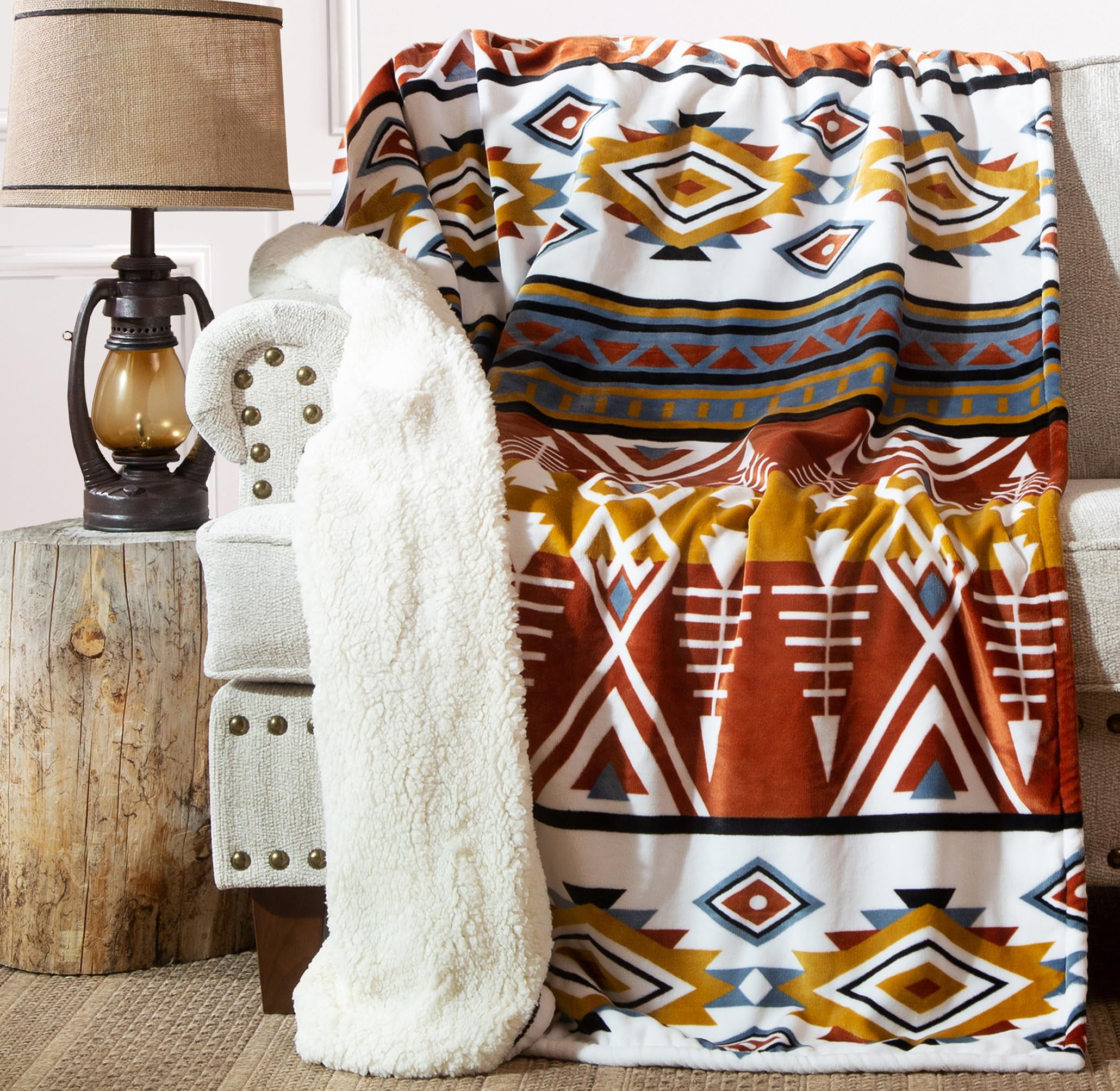 Oversized sherpa throw blanket new arrivals