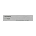thumbnail image 1 of Carstens - Silver Resident / Doctor Preprinted ID Cards for 1.5 – 4” Ring Binder Spines - Pack of 100 (1659-18) - Ideal Medical Record Labels for 3 Ring Binders, 1 of 5