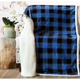thumbnail image 1 of Carstens, Inc. Wrangler Ultra Premium Super Soft Plush Sherpa Fleece Oversized Throw Blanket 54" x 68", Blue Buffalo Plaid, 1 of 7