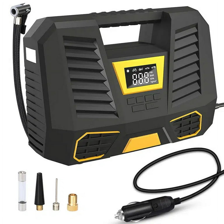 CARSUN Rechargeable Air Pump Tire Inflator Portable Compressor Digital Cordless  Tyre Inflator