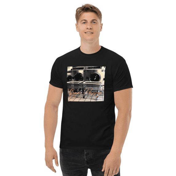 Cart Dryer Black T-shirt & Big Men's Graphic Tee, Sizes S-2XL