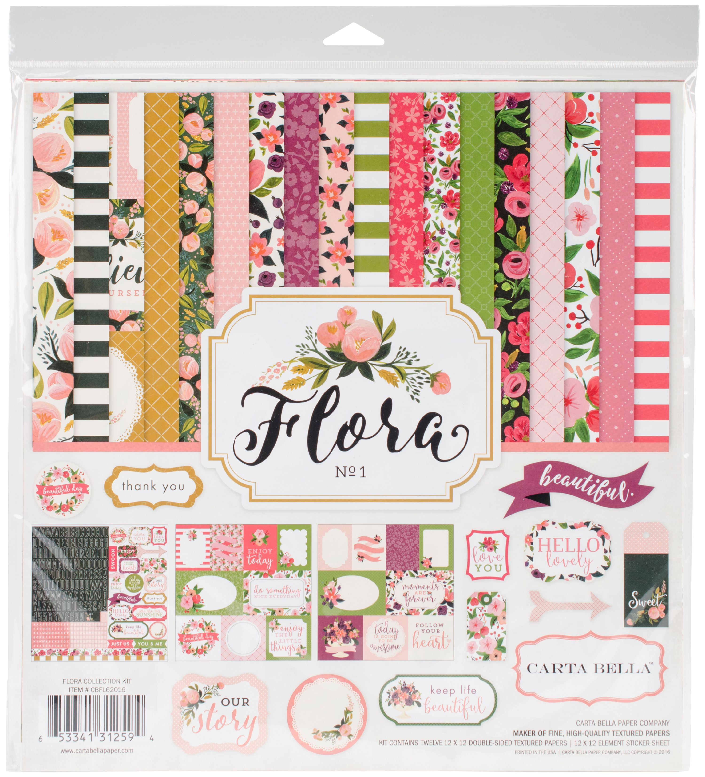 Carta Bella Flora No.6 Collection Kit