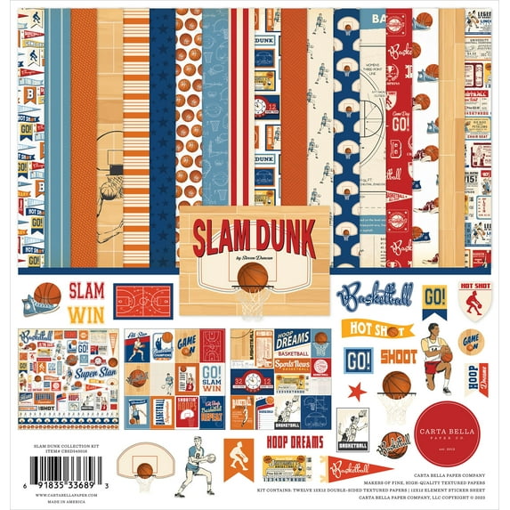 Carta Bella Slam Dunk Collection Kit