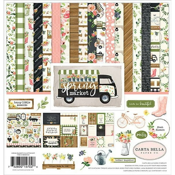 Carta Bella Collection Kit 12"x12" - Summer