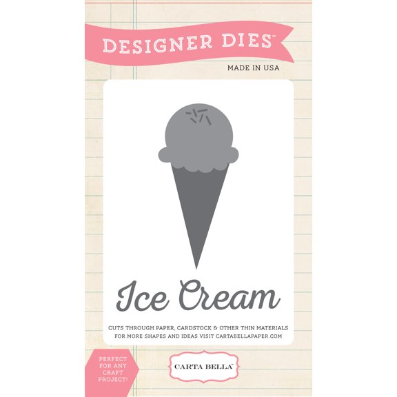 Soak Up The Sun: Ice Cream Scoop Medium Die Set