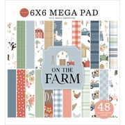 Carta Bella Double-Sided Cardmakers Mega Paper Pad 6"X6"-On The Farm
