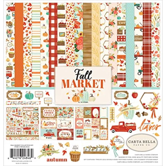 Carta Bella Fall Market Collection Kit 12x12