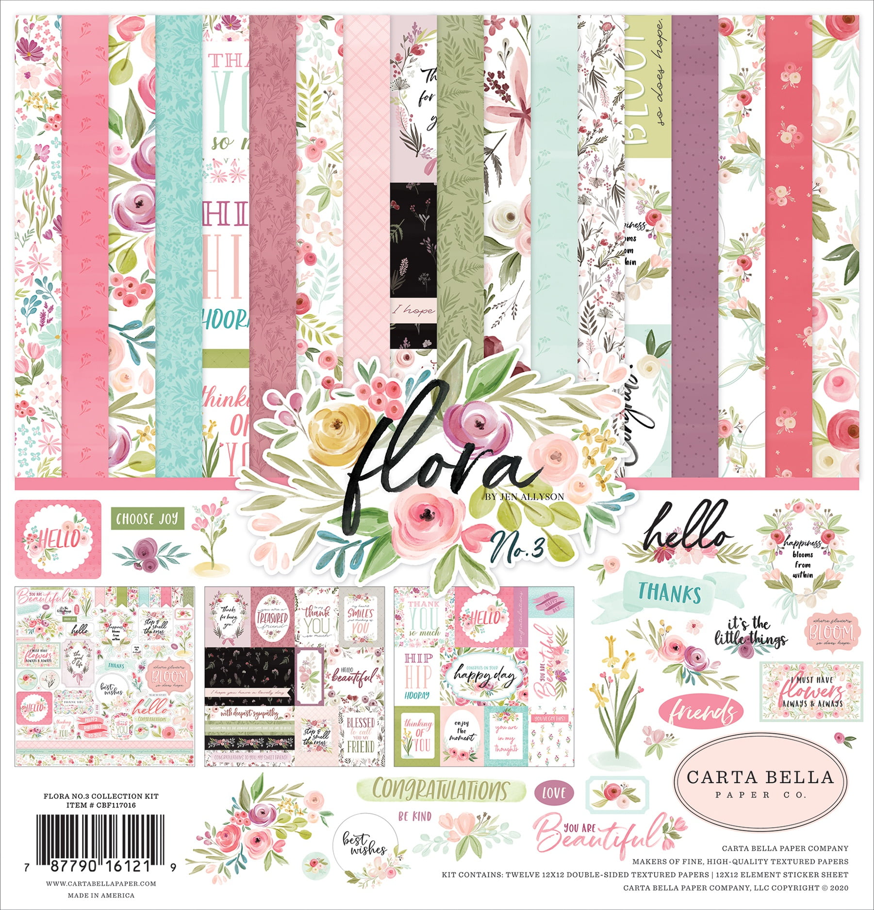 Carta Bella Happy Crafting Collection Kit