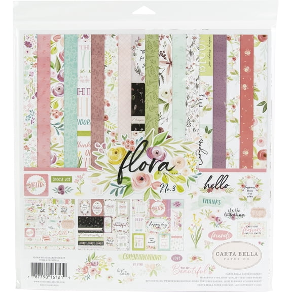 Carta Bella Flora #3 Collection Kit 12x12