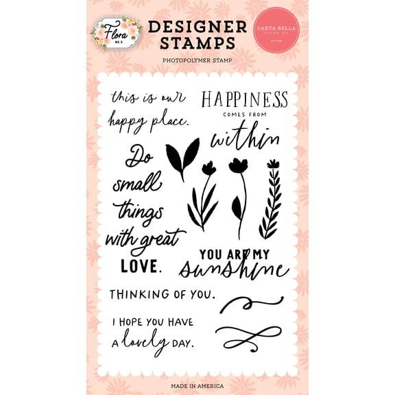 Flora No. 5: Do Small Things Stamp Set