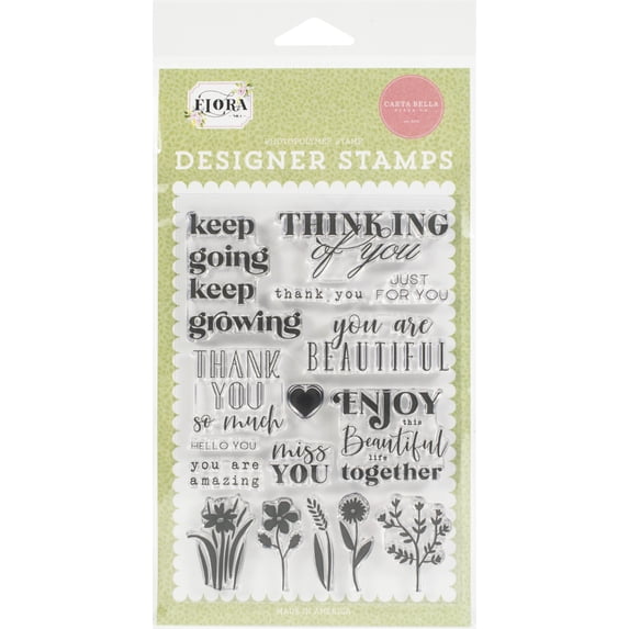 Carta Bella Stamps-Keep Going