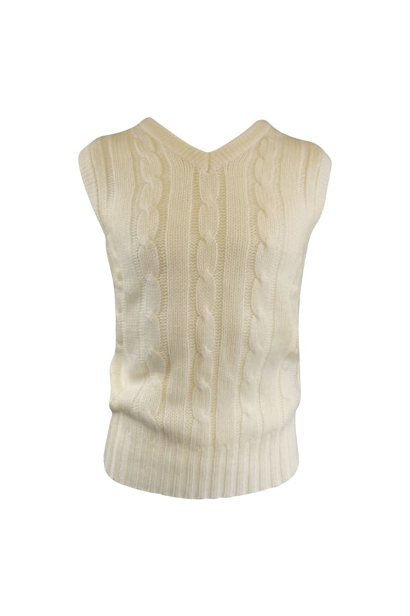 Mens Embroidered Cricket Sweater