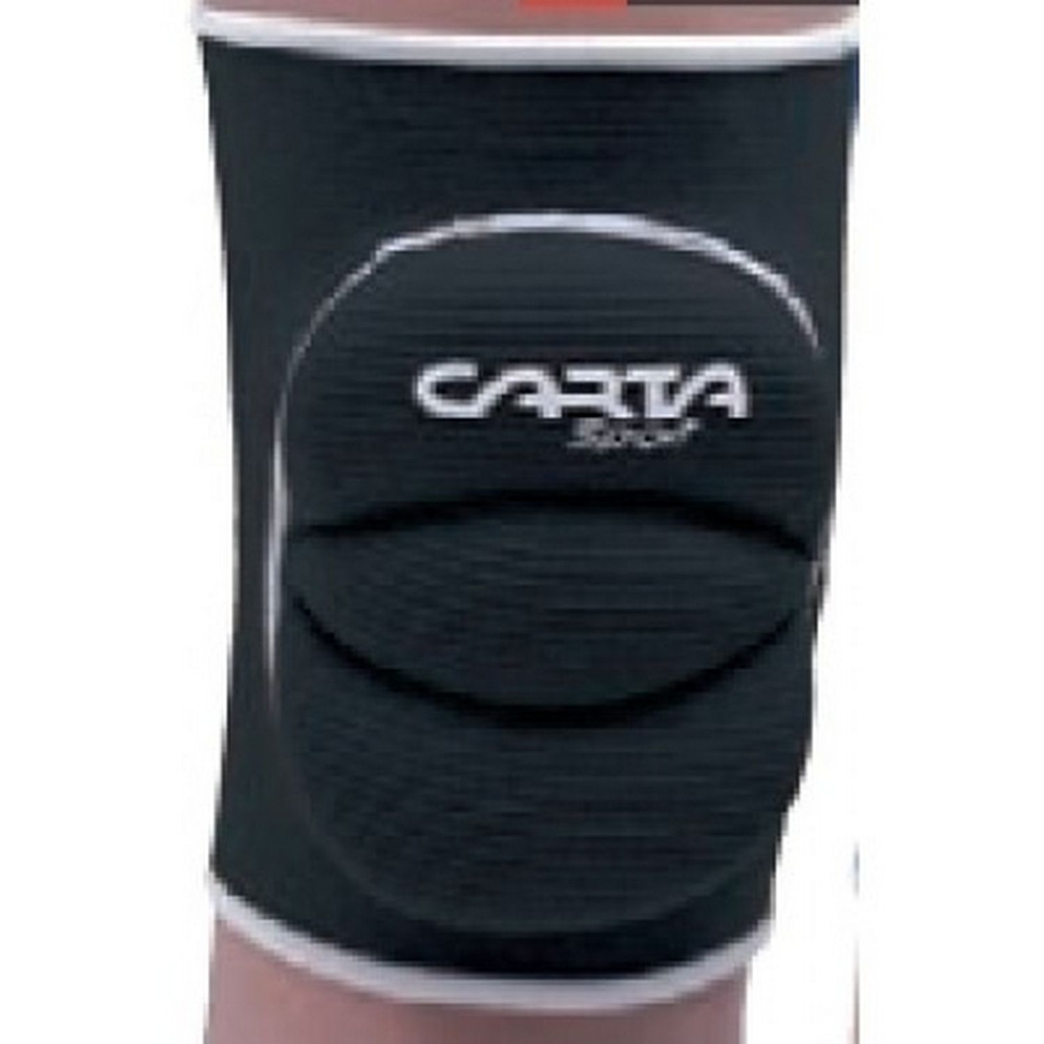 Carta Sport Padded Elbow Support Senior - Black Terry Cloth With Logo, Elastic Support Sleeve