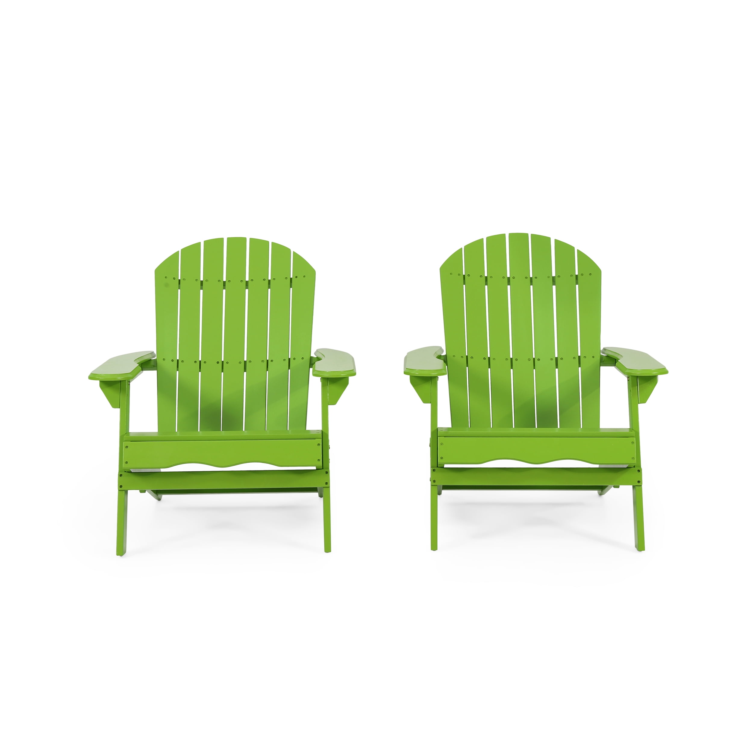 Cartagena Outdoor Rustic Acacia Wood Folding Adirondack Chair, Set of 2 ...