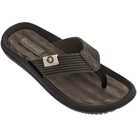 Cartago Dunas VI Men's Sandals. Conforming EVA Insole. Brown (13 US)