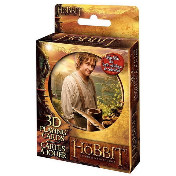 Cartamundi The Hobbit 3D Lenticular Deck in Tin
