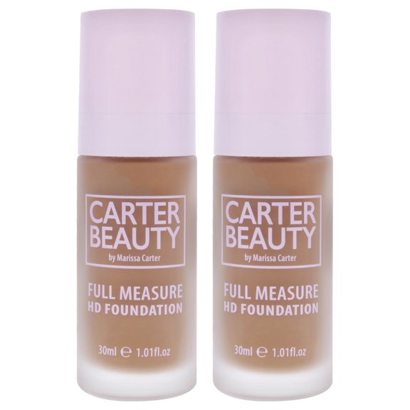 Carter Beauty Full Measure HD Foundation - Tiramasu - Pack of 2 , 1.01 oz Foundation