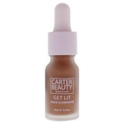 Carter Beauty Get Lit Liquid Illuminator, Rose Gold, 0.3 oz Highlighter