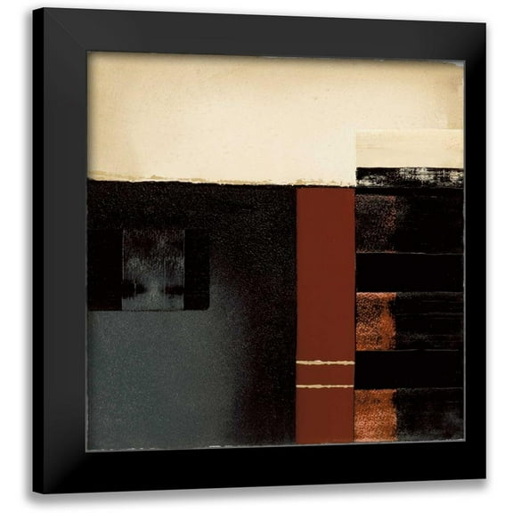 Carter, Brad 12x12 Black Modern Framed Museum Art Print Titled - Moccha
