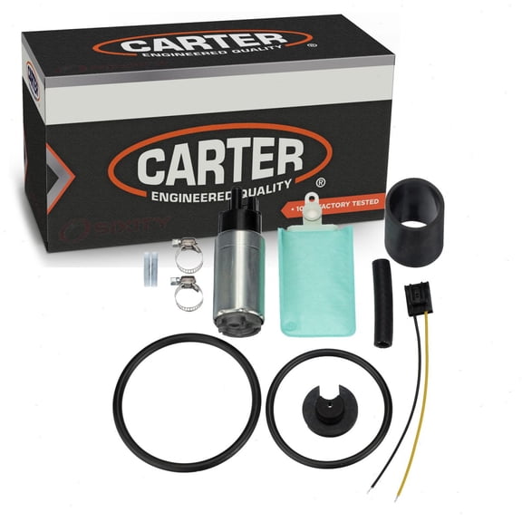 Carter Fuel Pump & Strainer Set compatible with Toyota Corolla 1.6L L4 1985-1992