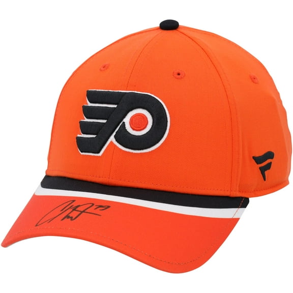 Carter Hart Philadelphia Flyers Autographed Reverse Retro Logo Cap - Fanatics Authentic Certified