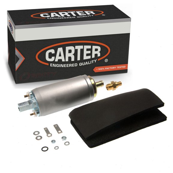 Carter In-Line Electric Fuel Pump compatible with Porsche 944 2.5L 2.7L 3.0L L4 1983-1991