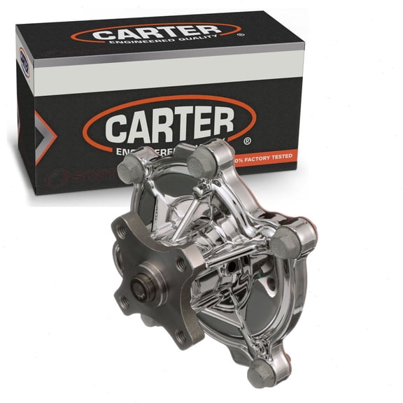 Carter RapidFit Engine Water Pump compatible with Pontiac G6 3.5L 3.9L V6 2006-2010