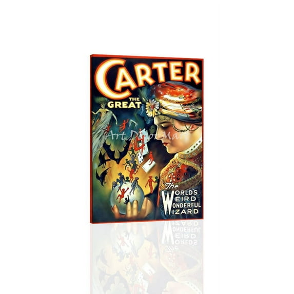 Carter The Great Wizard - CANVAS OR WALL ART PRINT