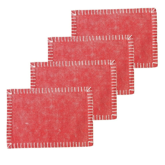 Carter Tomato Placemats Set 4, 14" x 20"