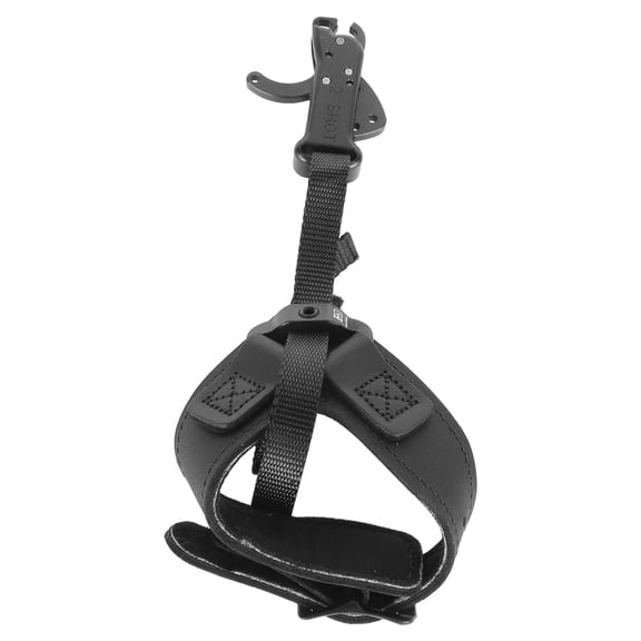 Carter Two Shot Black Scott Strap Release, Archery Bow Shooting Accessory, Durable Wrist Strap Design (RWTS1633)