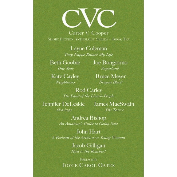 Carter V. Cooper Short Fiction Anthology Cvc10 Carter V Cooper Short Fiction Anthology: Book Ten, (Paperback)