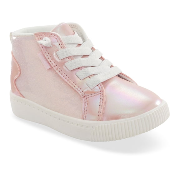 Carter's Avenida Toddler High-Top Sneakers Color: White Multi Size: 4 T