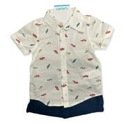 Carters Baby 2-Piece Shirt and Short Set Cars, 12M