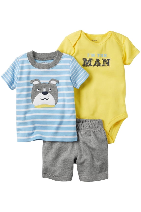 Baby Boys Diaper Cover Sets 121h167, Blue, 3M