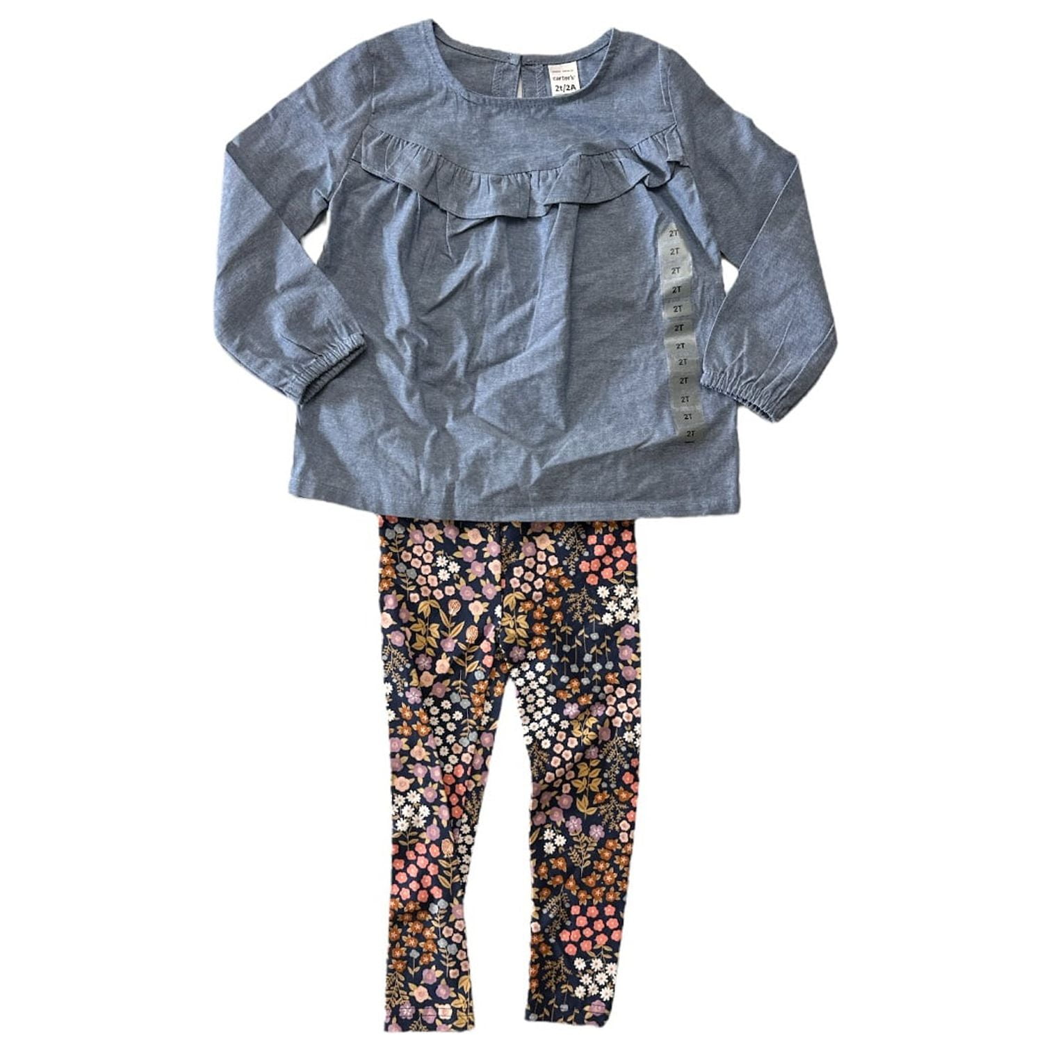Baby Girl 2 Piece Clothes Set For Casual Wear Blended Pajama Suiting#MKJ252