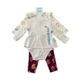 thumbnail image 1 of Carter's Baby Girl's 4 Piece Long Sleeve Body Suits & Leggings Set, 1 of 2