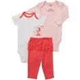 thumbnail image 1 of Carter's Baby Girls' 3 Pc Turn Me Around Set - Poppy Ruffle Dot - Newborn, 1 of 2