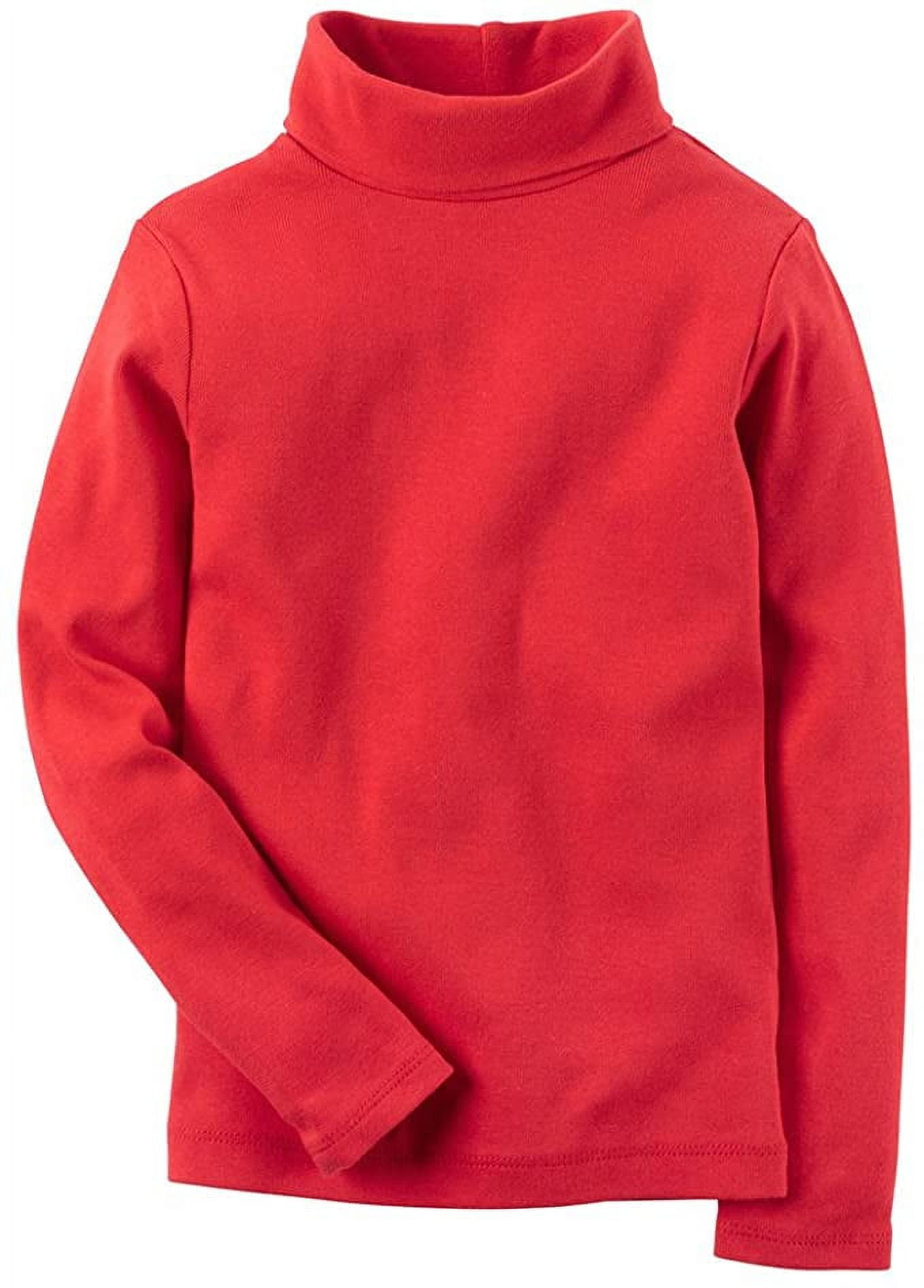 Carter s Baby Girls Cotton Turtleneck Red 12 Months