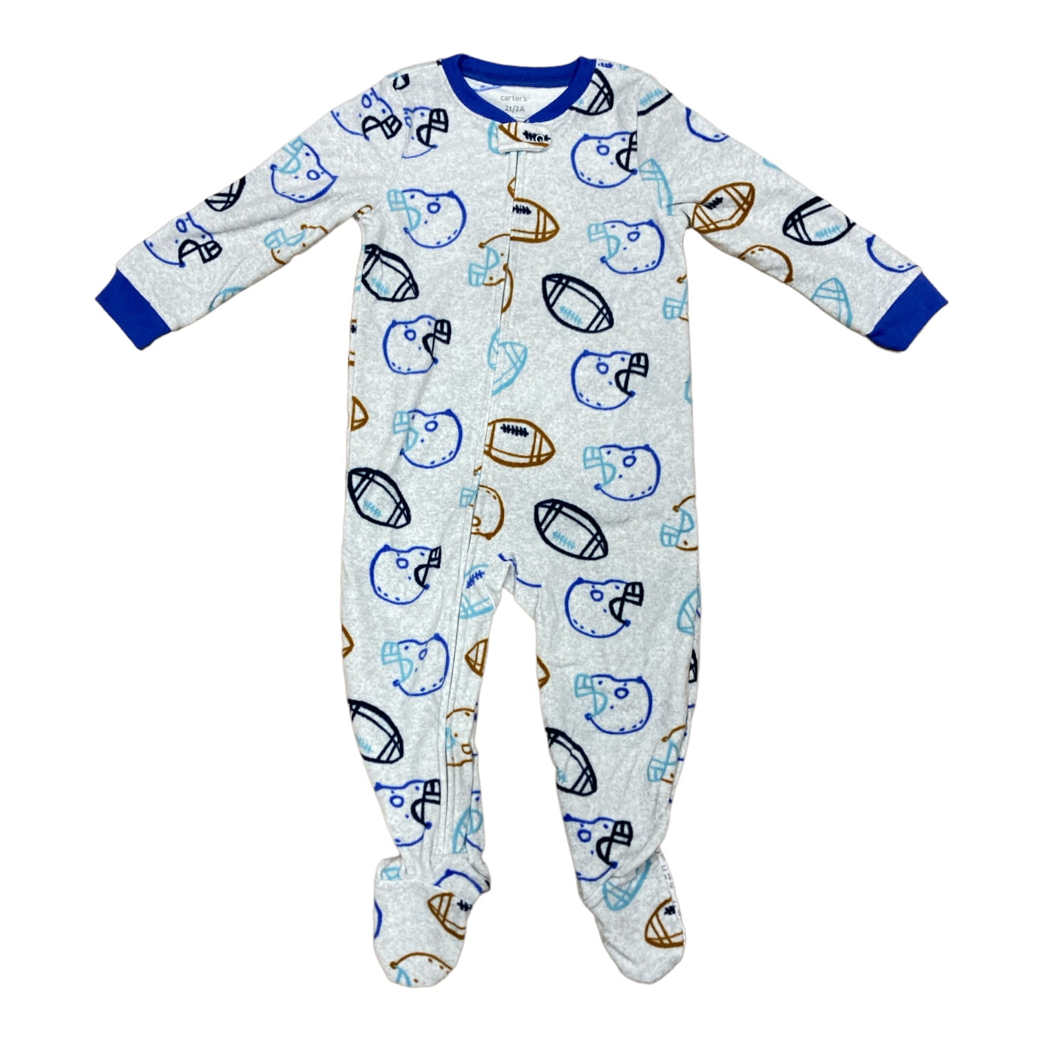 Carter s Baby Boys One Piece Crab Snug Fit Cotton Pajamas 12 Months Walmart