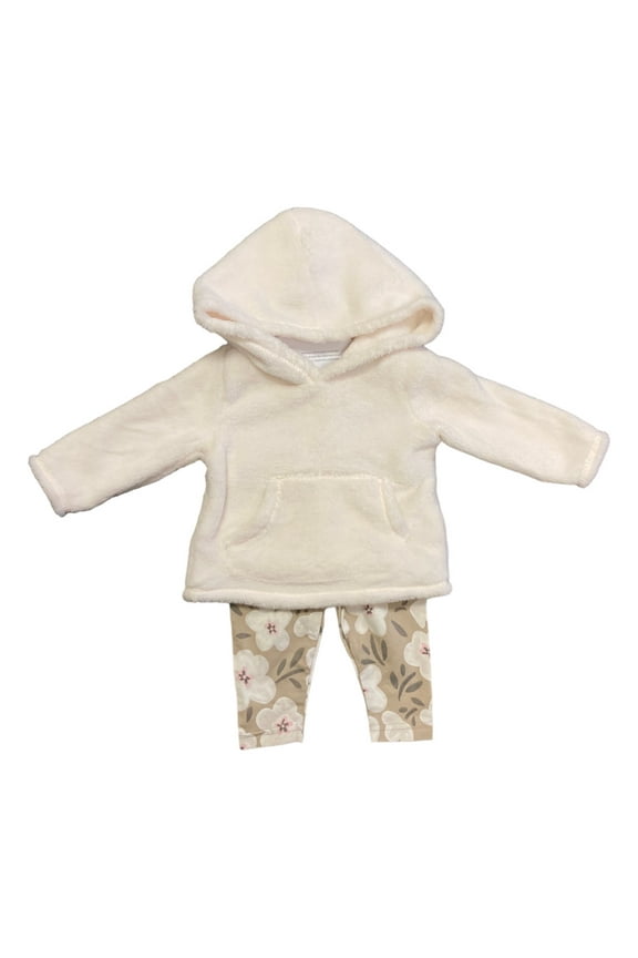 Baby & Toddler Girl's 2-Piece Fleece Hoodie & Legging Playwear Set (2T)