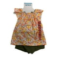 thumbnail image 1 of Carter's Baby & Toddler Girl's 2 Piece Short Sleeve Ruffle Top & Short Set, 1 of 2