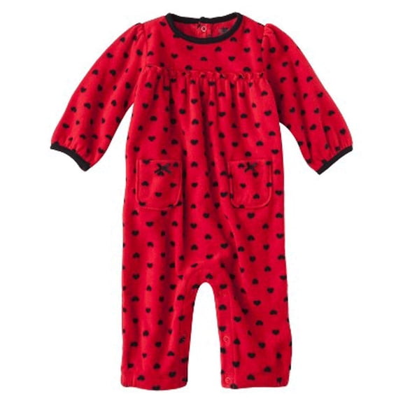 Carter's Baby-girls Infant Microfleece Jumpsuit Newborn