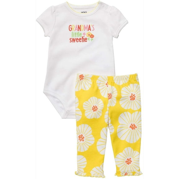 Carter's Bodysuit & Pant Set - Grandma's Sweetie-18 Months