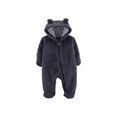 thumbnail image 1 of Carter's Boy's Bear Sherpa Bunting Suit Blue Size 3MOS, 1 of 3