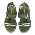 thumbnail image 1 of Carter's Toddler Boy's Hook & Loop Fun Light Up Summer Sandals (Olive Dino, 11), 1 of 1
